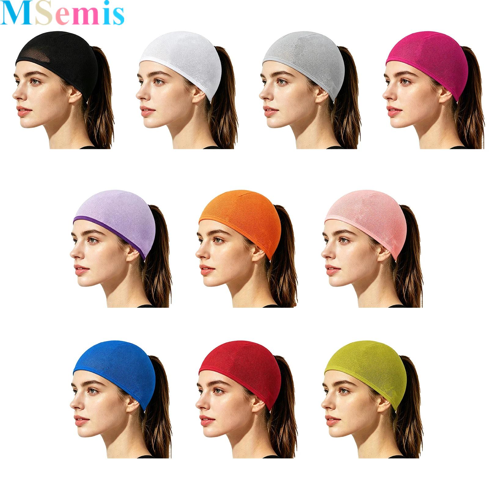 Running Cap Lightweight - Women Skull Cap Sweat-absorbing Lightweight Breathable