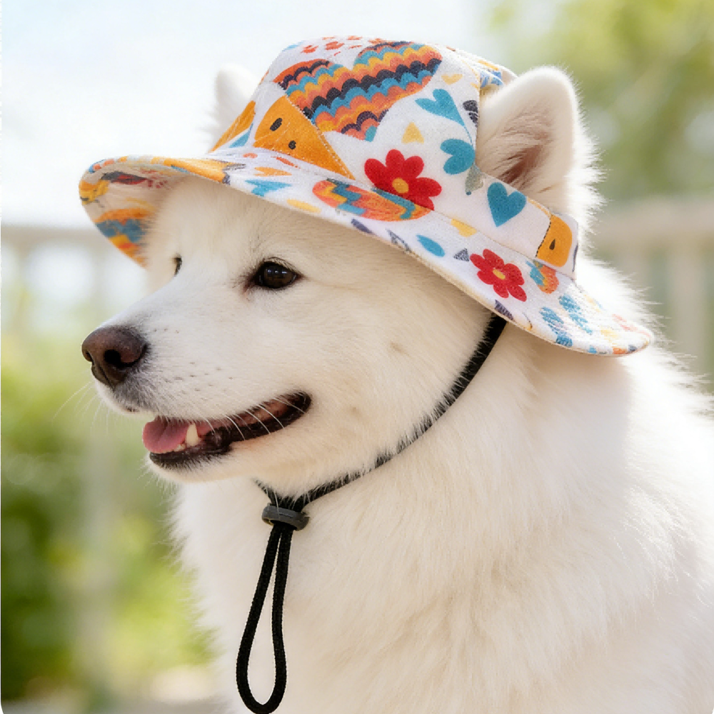 Cartoon Print Pet Bucket Sun H - Running Cap Lightweight recension och pris