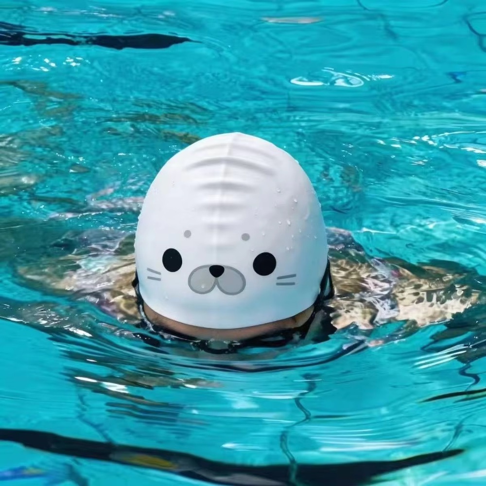 Waterproof Seal Swim Cap Non-S - Swim Hat Silicone recension och pris