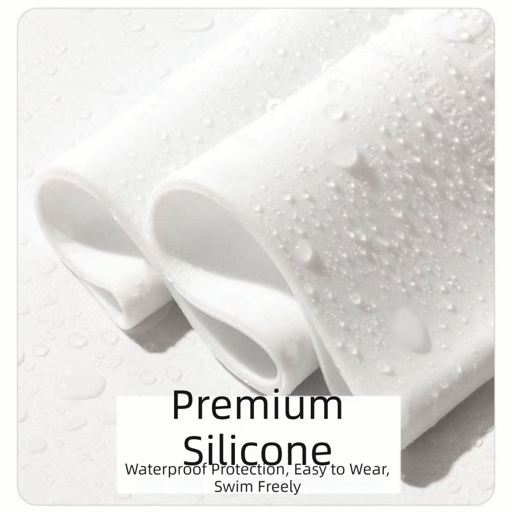 Waterproof Seal Swim Cap Non-S - Swim Hat Silicone recension och pris