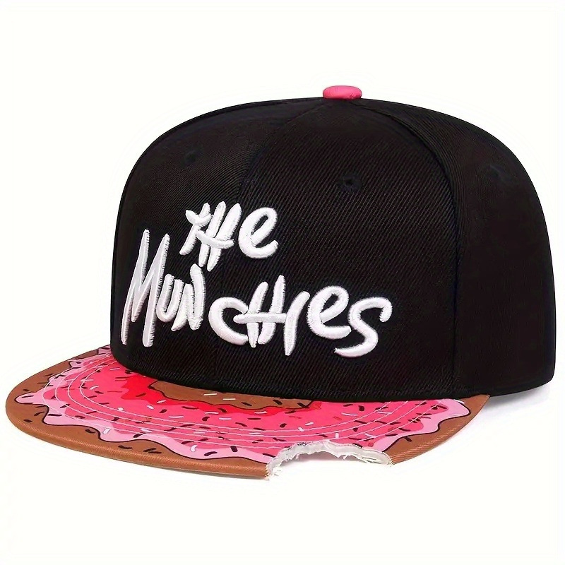 Cute Donut Drip Brim Snapback  - Snapback Hat Flat recension och pris
