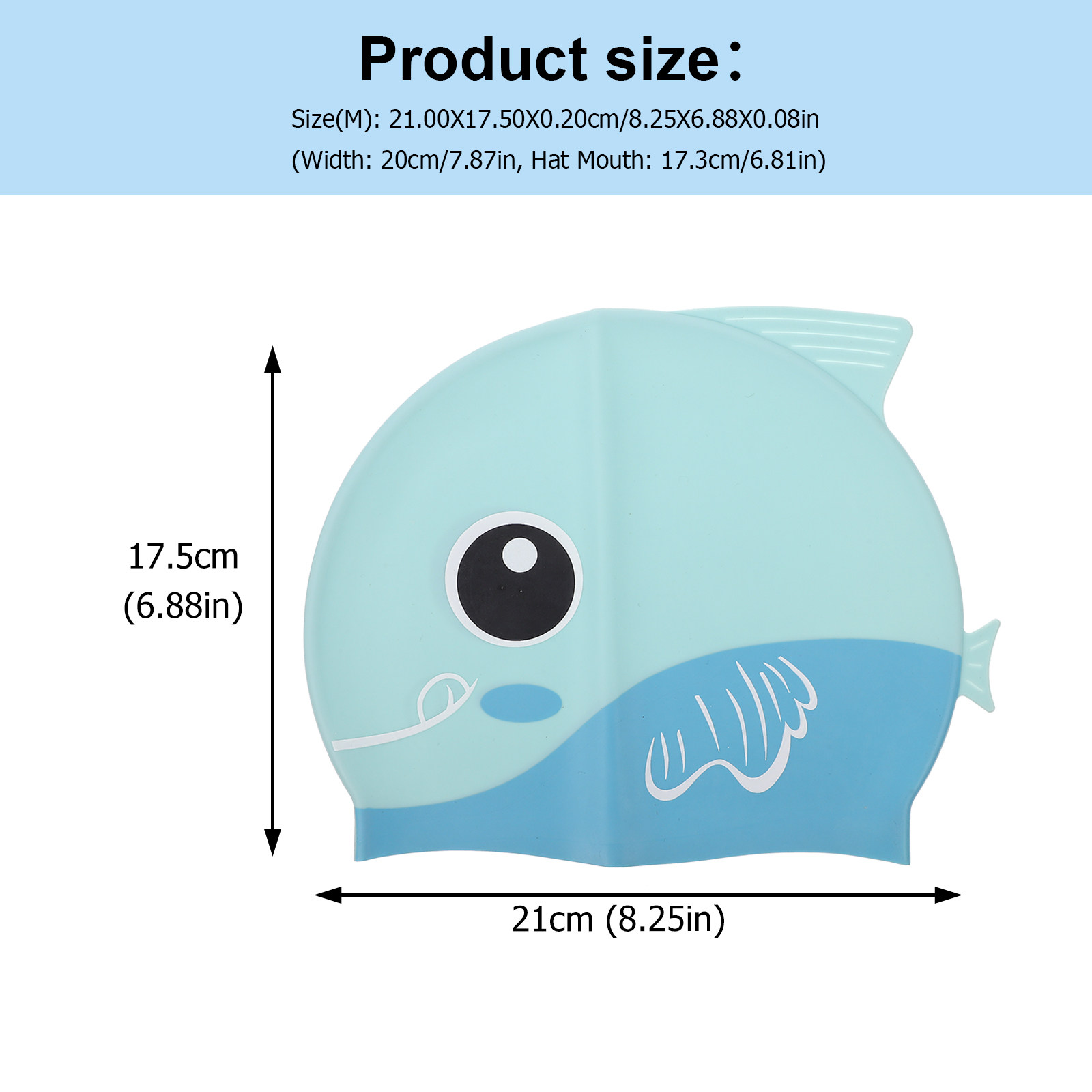 Silicone Cartoon Swimming Hat  - Swim Hat Silicone recension och pris