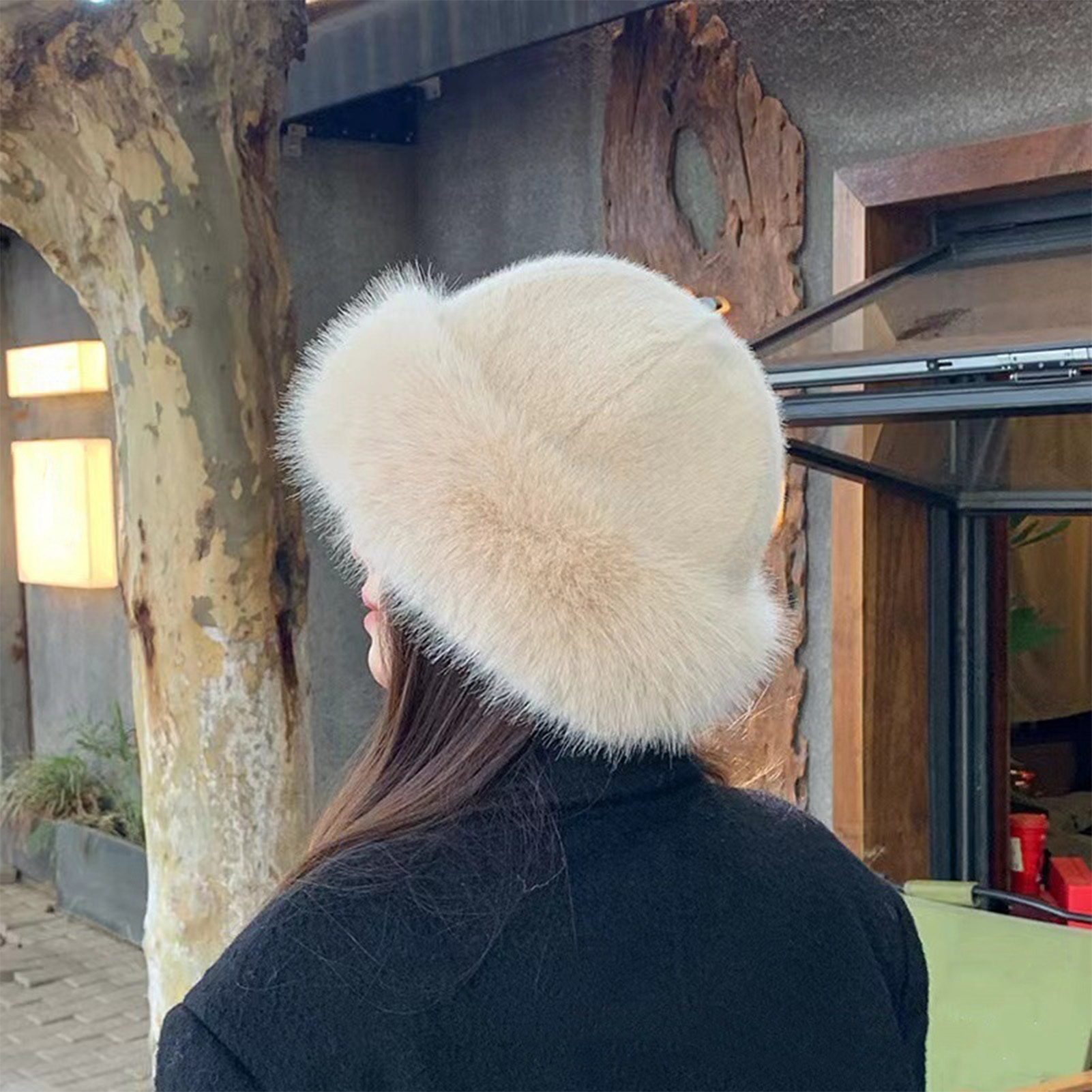 Thicken Plush Warm Fur Hat Flu - Winter Trapper Hat recension och pris