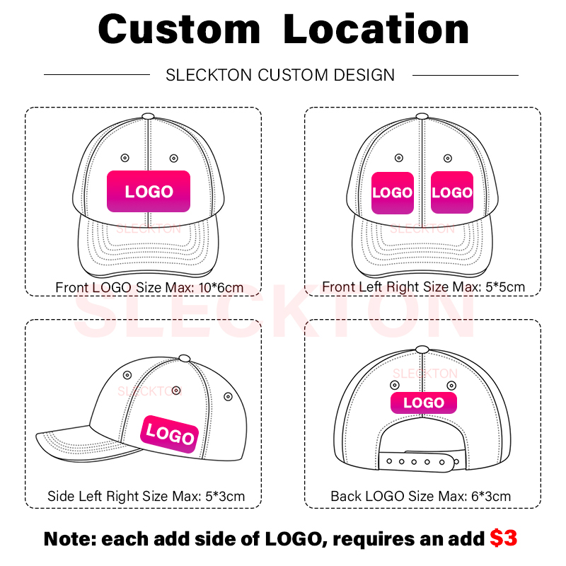 SLECKTON Logo Custom Baseball  - Baseball Cap Structured recension och pris