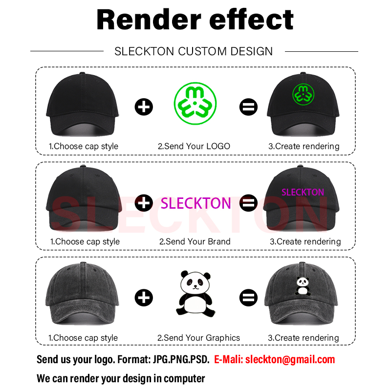 SLECKTON Logo Custom Baseball  - Baseball Cap Structured recension och pris