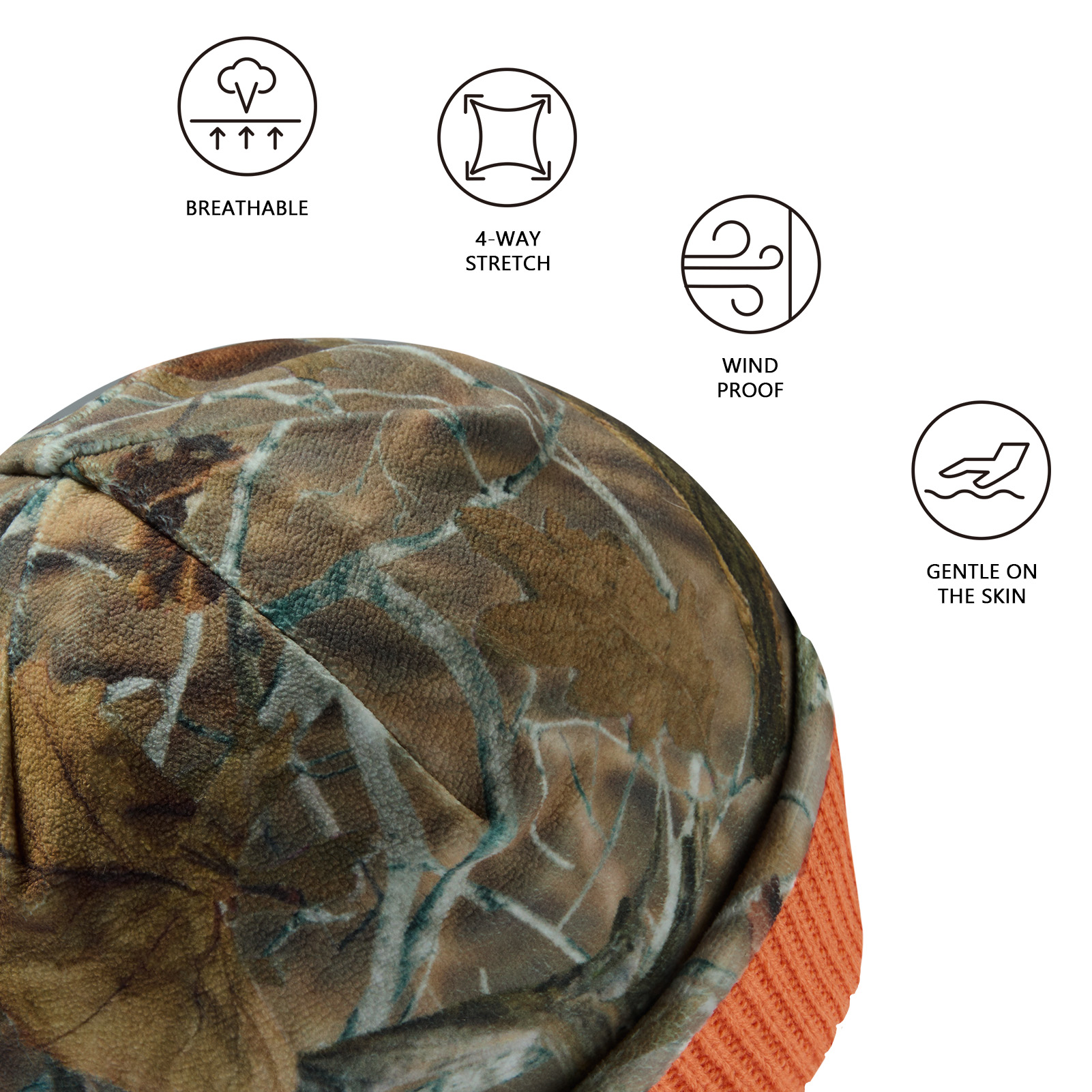 BASSDASH Reversible Windproof  - Beanie Cuffed Knit recension och pris