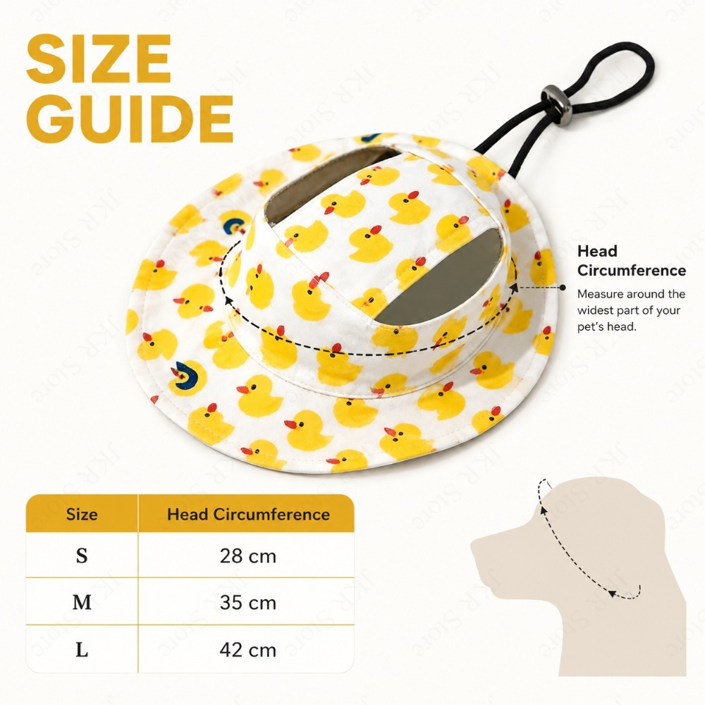 Adjustable Dog Hat Cute Print  - Running Cap Lightweight recension och pris