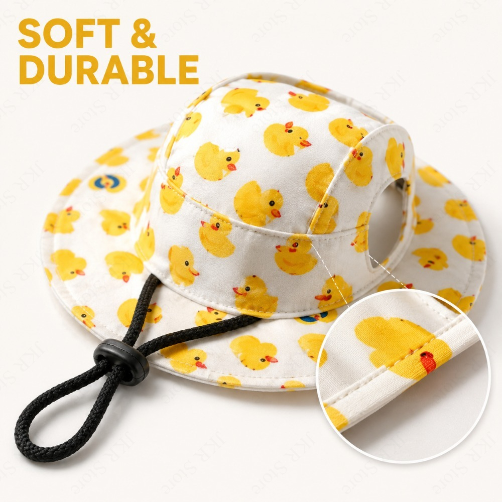 Adjustable Dog Hat Cute Print  - Running Cap Lightweight recension och pris