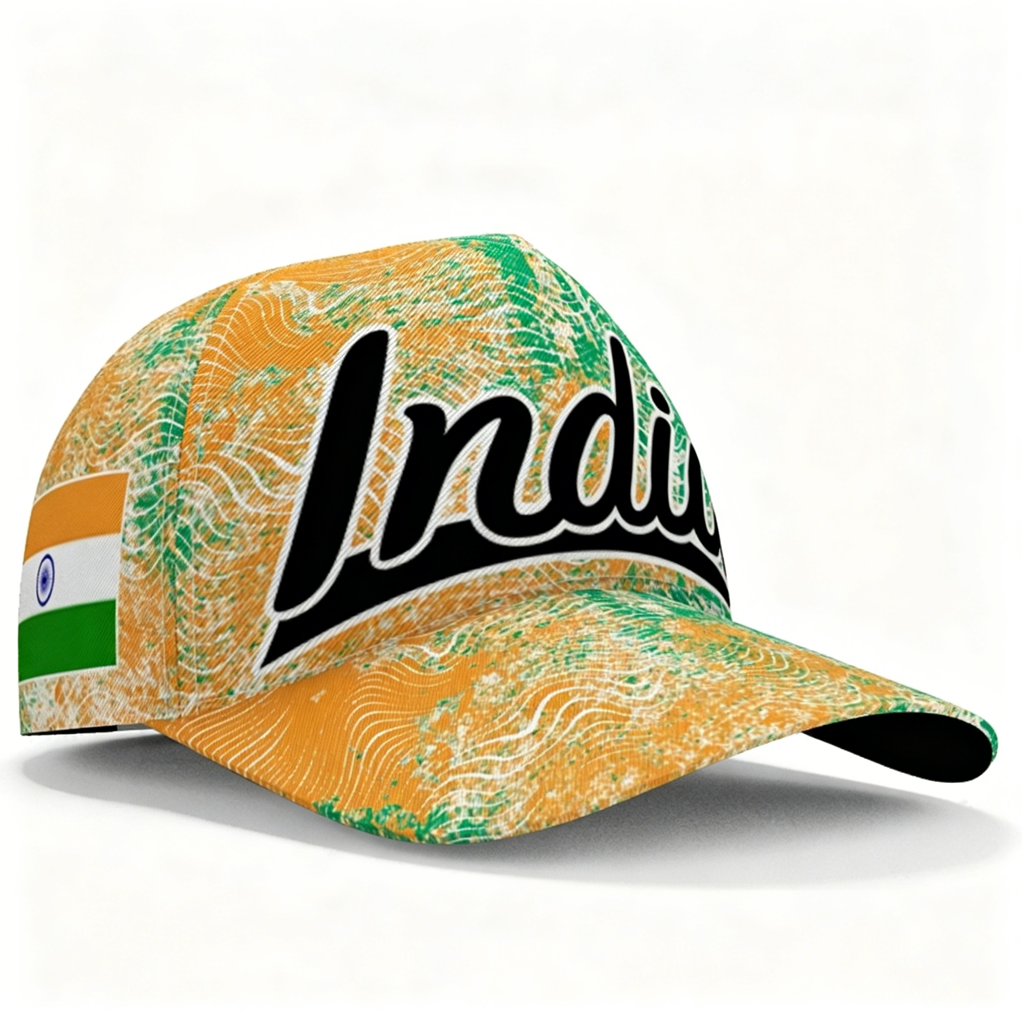 Unisex India Flag Baseball Cap - Visor Sun Hat recension och pris