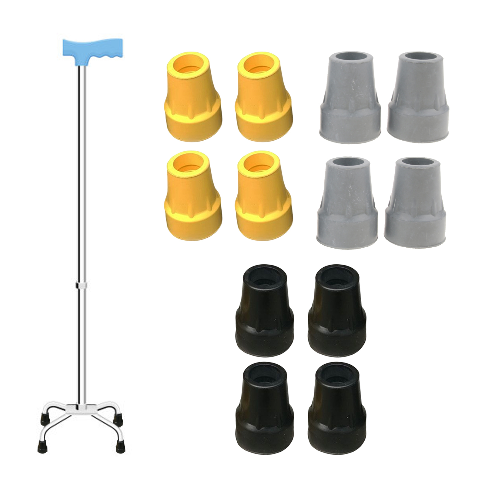 4 PCS 22mm Trekking Pole Rubbe - Running Cap Lightweight recension och pris