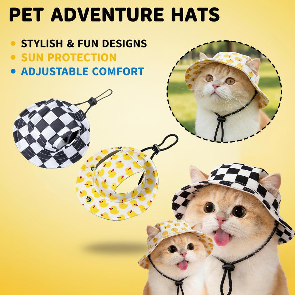 Adjustable Dog Hat Cute Print  - Running Cap Lightweight recension och pris