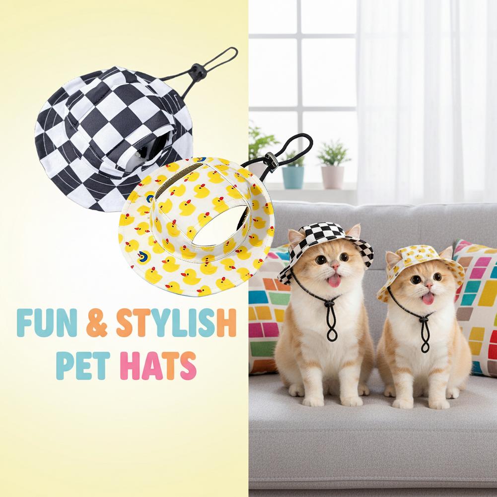 Adjustable Dog Hat Cute Print  - Running Cap Lightweight recension och pris