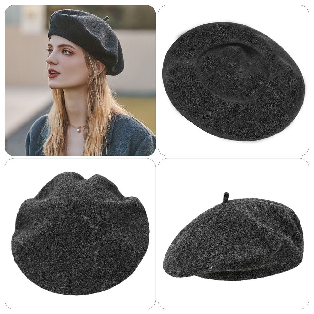 Autumn Winter Warm Wool Berets - Beret French Wool recension och pris