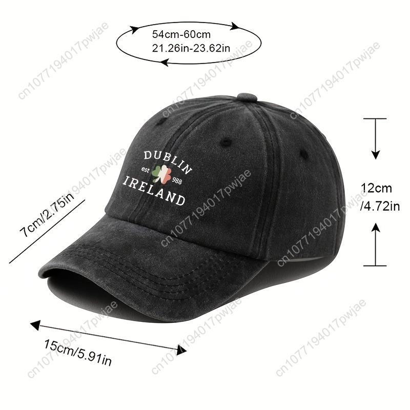 Dublin, Ireland Vintage Baseba - Bucket Hat Cotton recension och pris