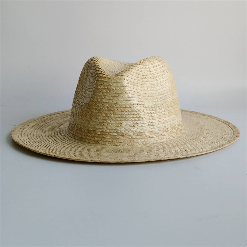 Classic natural palm leaf stra - Cowboy Hat Straw recension och pris