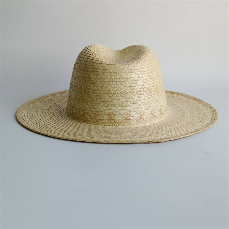 Classic natural palm leaf stra - Cowboy Hat Straw recension och pris