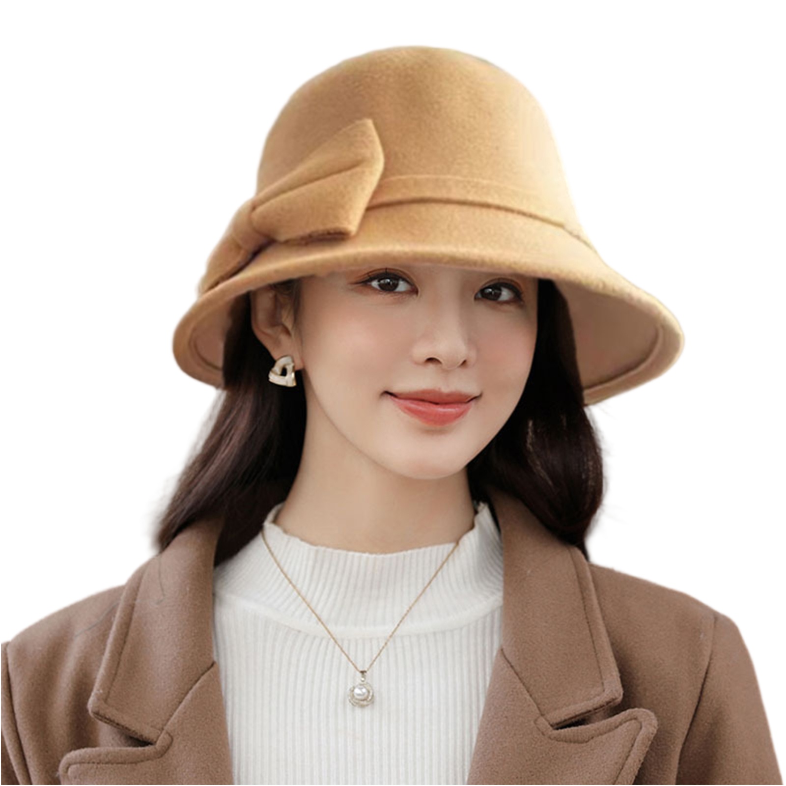Wool Hat Trendy Bucket Hat Ver - Fedora Hat Wool recension och pris
