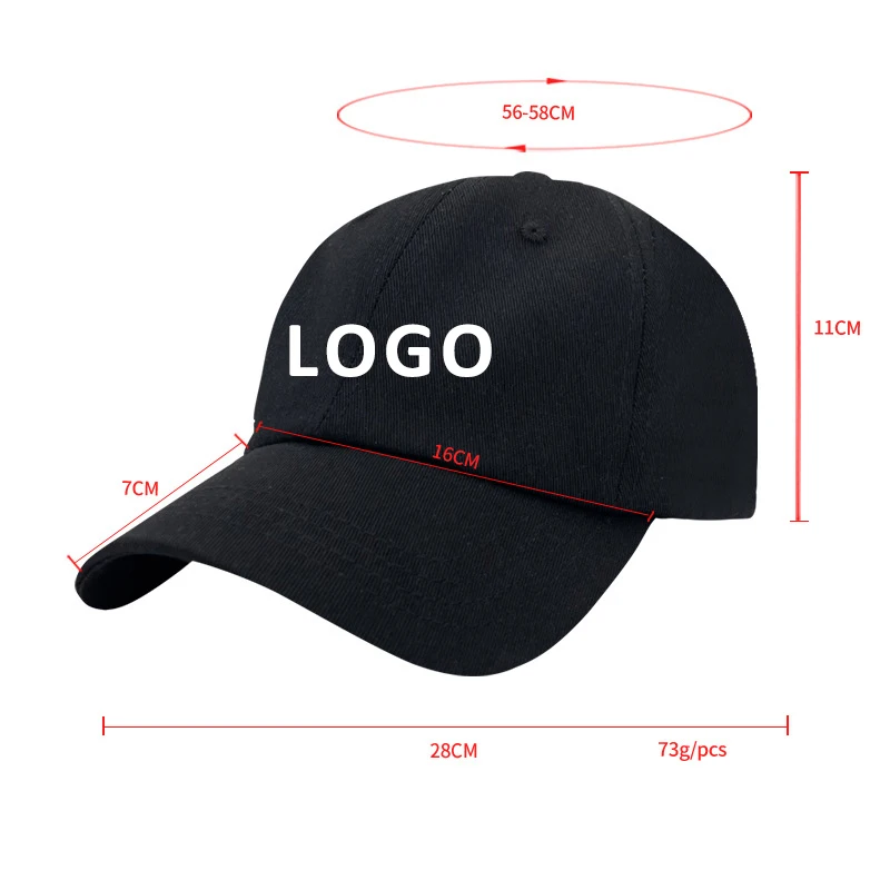 Custom Logo Hat For Women Men  - Baseball Cap Structured recension och pris