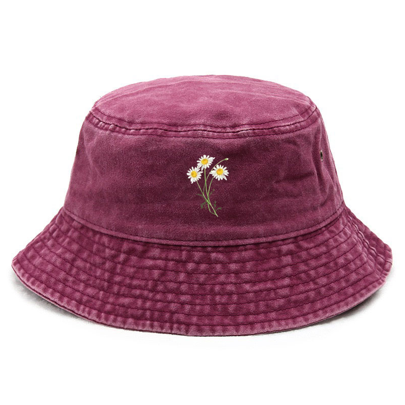 Customize Flower Cotton Washed - Bucket Hat Cotton recension och pris