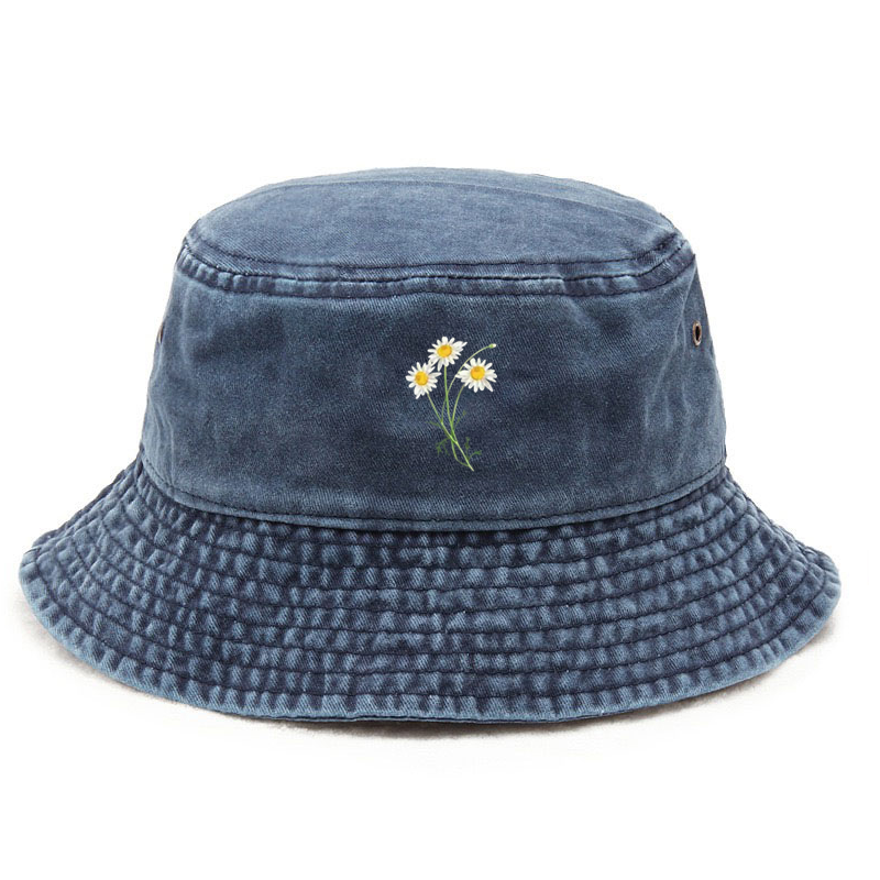 Customize Flower Cotton Washed - Bucket Hat Cotton recension och pris
